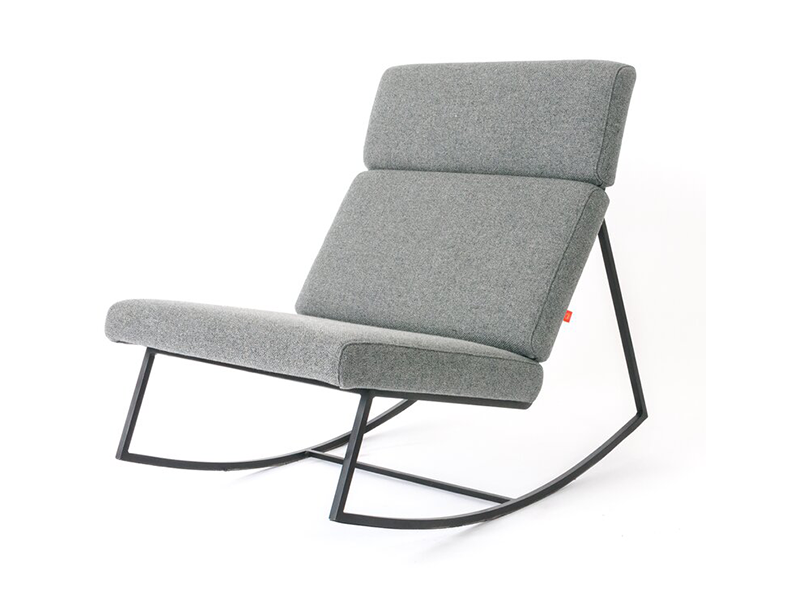 Misty Grey Rocking Chair
